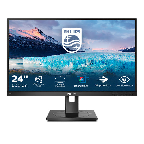 Philips S-line 242S1AE 24 IPS 1920 x 1080 (Full HD) DVI VGA (HD-15) HDMI DisplayPort 75Hz