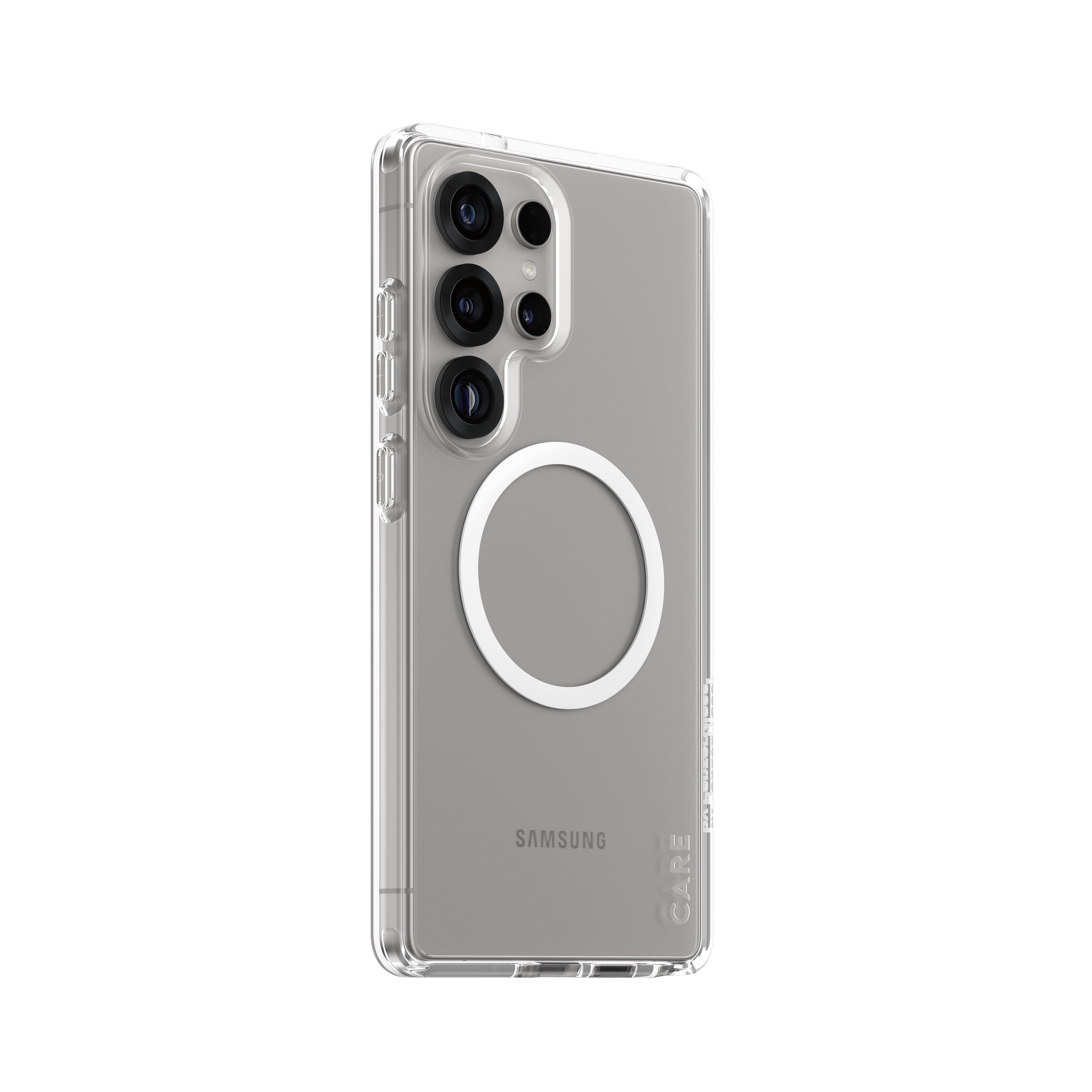 CARE by PanzerGlass Urban Combat Beskyttelsescover Hvid Gennemsigtig Samsung Galaxy S25 Ultra
