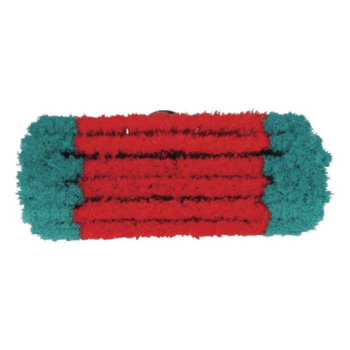 Vaskebørste med vandgennemløb 23 cm, gummikant - Vikan