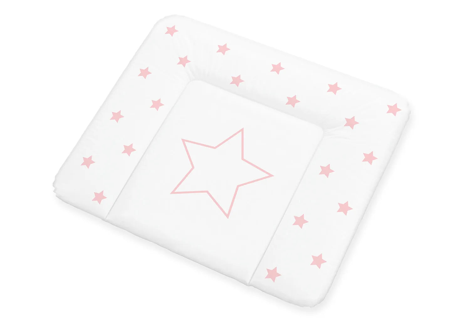 Pinolino Puslepude Stor Komfort, Folie/Rosa Stjerner