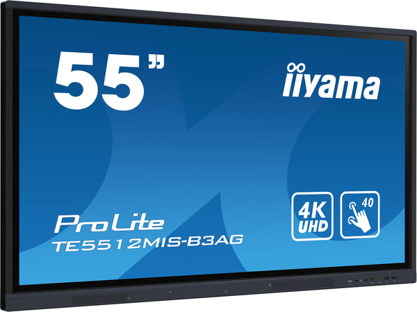 iiyama ProLite TE5512MIS-B3AG 55 Digital skiltning/interaktiv kommunikation 3840 x 2160