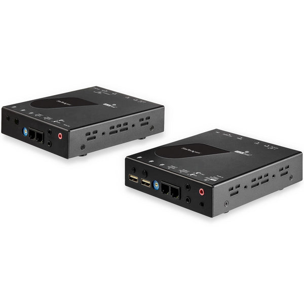 StarTech.com HDMI KVM Extender over IP Network - 4K 30Hz HDMI and USB over IP LAN or Cat5/Cat6  (100m/330ft) - Remote KVM Console Video/audio ekspander