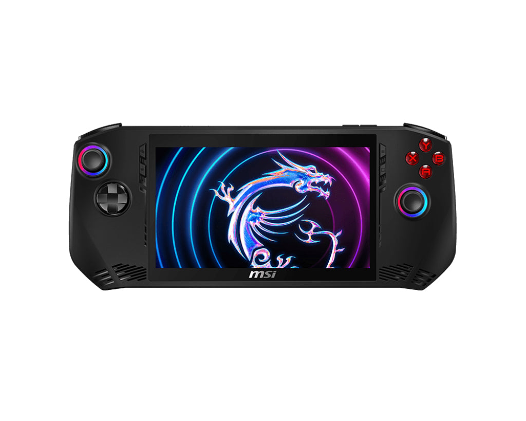 MSI Claw A1M-059 bærbar spilkonsol 17,8 cm (7) 1 TB Berøringsskærm Wi-Fi Sort