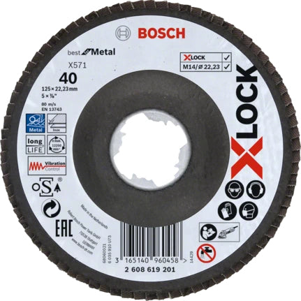 Bosch Best for Metal X571 Flapdisk Vinkelkværn