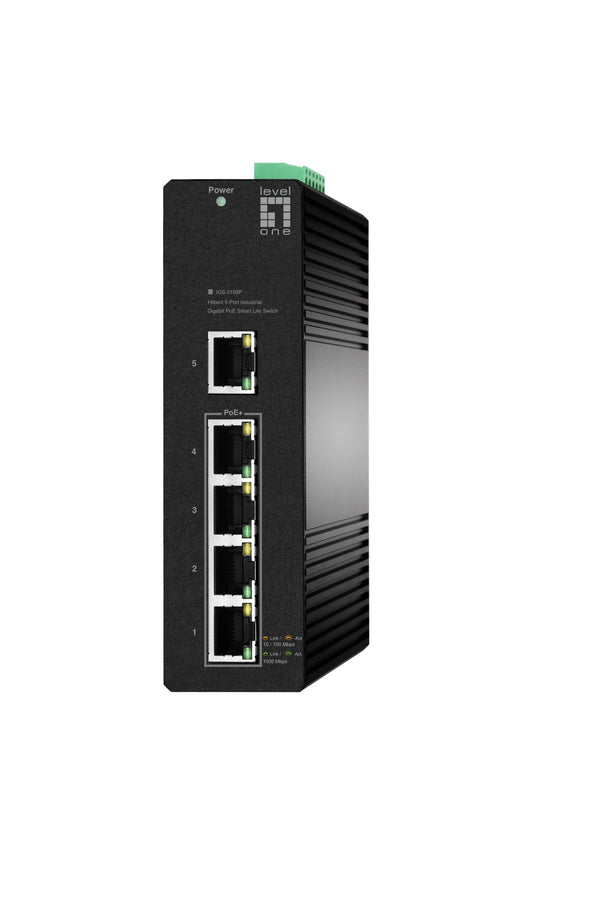 LevelOne IGS-2105P netværksswitch Administreret L2 Gigabit Ethernet (10/100/1000) Strøm over Ethernet (PoE)