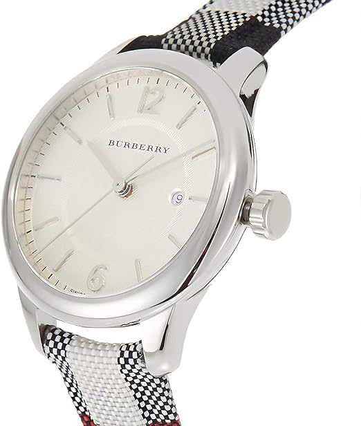 Burberry dameur The Classic Horseferry sølv Bu10103