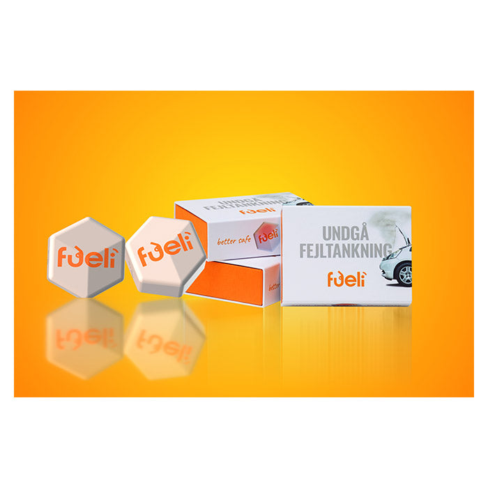 Fejltankningsalarm til dieselbiler - lys og lyd advarsel, lang batterilevetid, Fueli