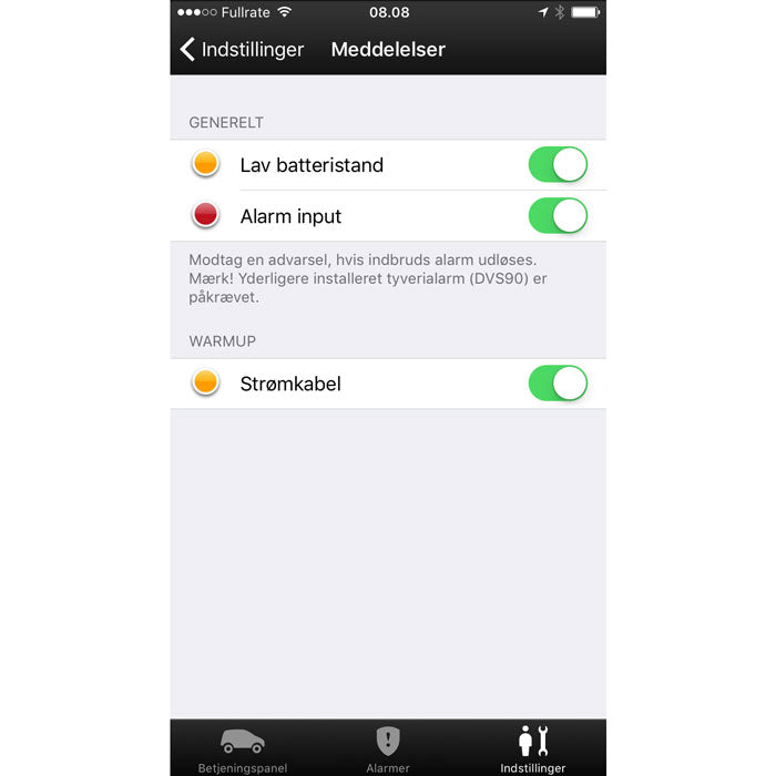 Indgangskabel til finder link til dvs90