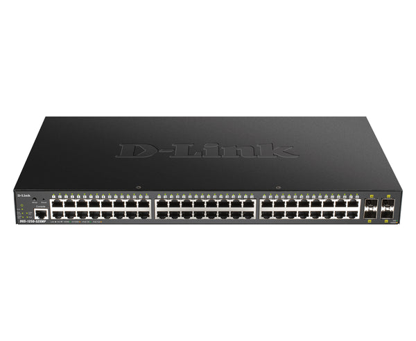 D-Link DGS 1250-52XMP Switch 52-porte Gigabit  PoE