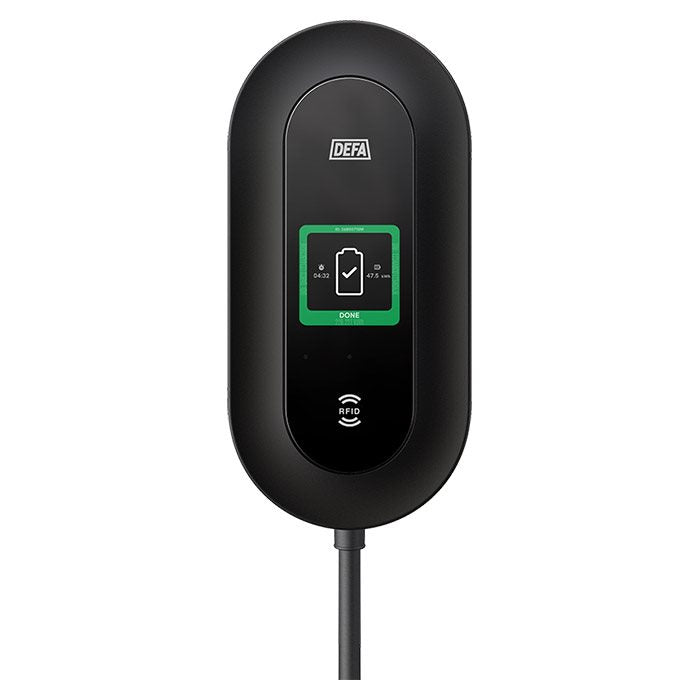 DEFA Power Solar ladestation 6 m. kabel 22kw