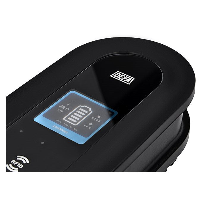 DEFA Power Solar ladestation 6 m. kabel 22kw