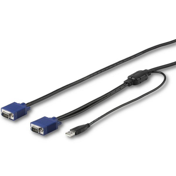 StarTech.com 6 ft. (1.8 m) USB KVM Cable for StarTech.com Rackmount Consoles - VGA and USB KVM Console Cable (RKCONSUV6) Video / USB kabel