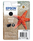 Epson 603 Sort 150 sider Blæk C13T03U14010