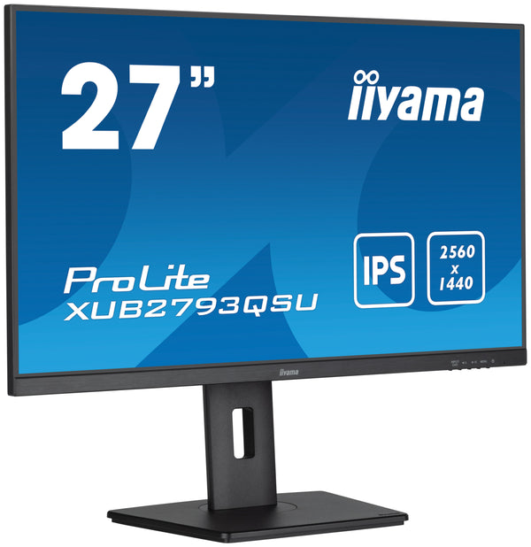 iiyama ProLite XUB2793QSU-B7 27 2560 x 1440 (2K) HDMI DisplayPort 100Hz Pivot Skærm