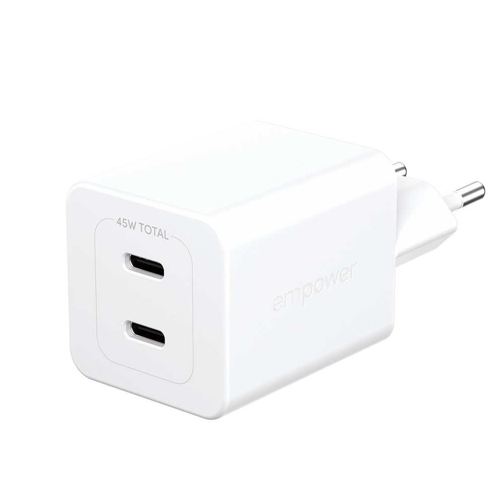 empower by PanzerGlass Turbo 45W GaN Adapter 2xUSB-C