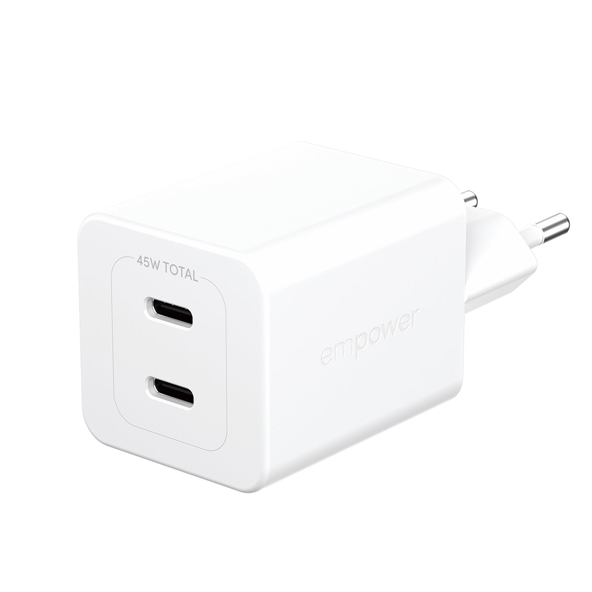 empower by PanzerGlass Turbo 45W GaN Adapter 2xUSB-C