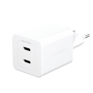 empower by PanzerGlass Turbo 45W GaN Adapter 2xUSB-C