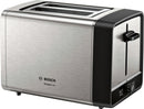 Bosch DesignLine TAT5P420 Brødrister Rustfrit stål/sort