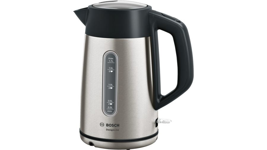 Bosch DesignLine Kedel 1.7liter Rustfrit stål/sort