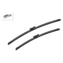 Bosch Aerotwin Flatblade viskerblade sæt A315S