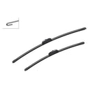 Bosch Aerotwin Flatblade viskerblade sæt A392S