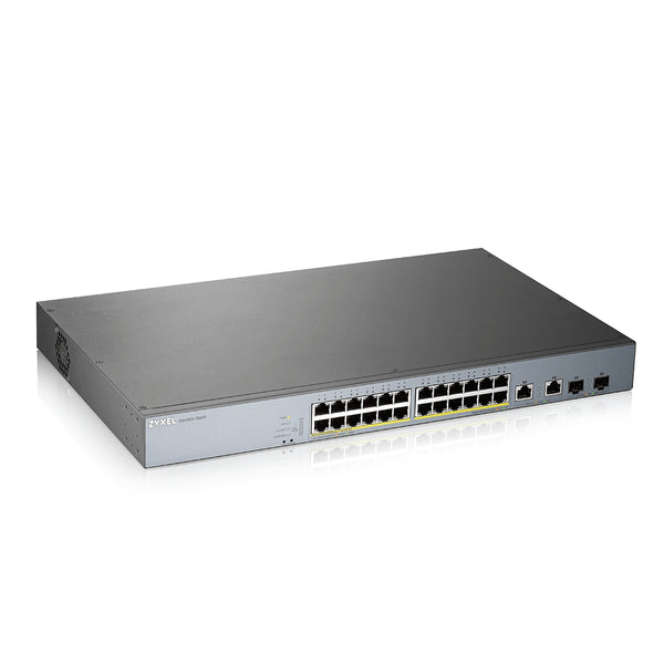 Zyxel GS1350-26HP-EU0101F netværksswitch Administreret L2 Gigabit Ethernet (10/100/1000) Strøm over Ethernet (PoE) Grå