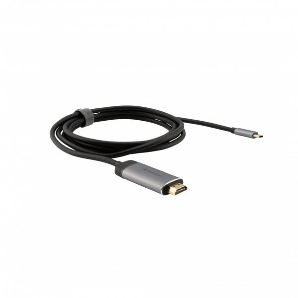 Verbatim Video/audiokabel HDMI / USB 1.5m Sort Grå