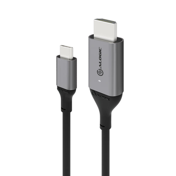 ALOGIC Ultra Video/audiokabel HDMI / USB 1m Grå