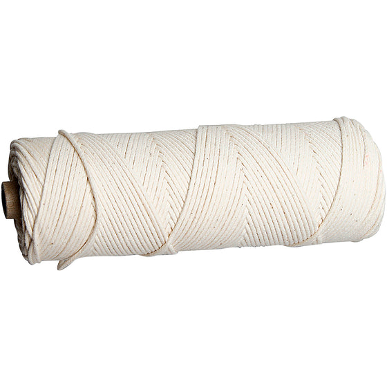 Væge til bivoksplader, Anvend til lys med bivoksplader, nr. 3, tykkelse 2-3 mm, 100 g, 80 m/ 1 rl.