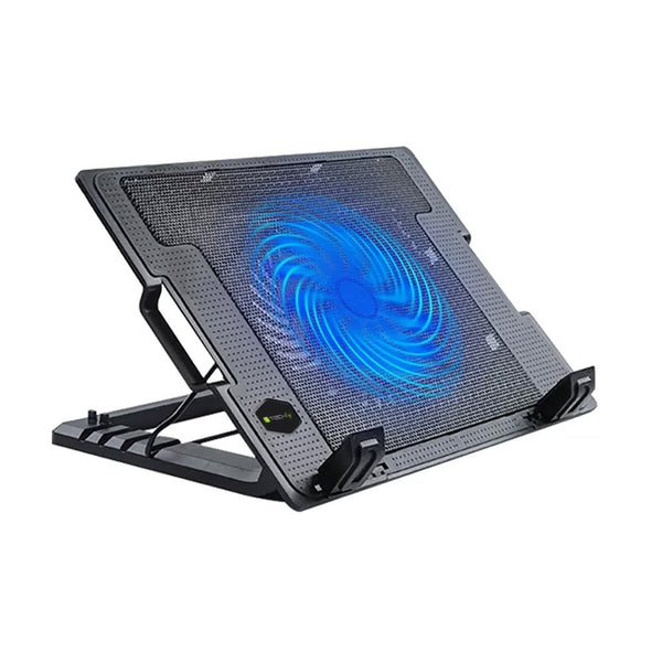 TECHly Blæser til notebook 1-pack Sort 140 mm