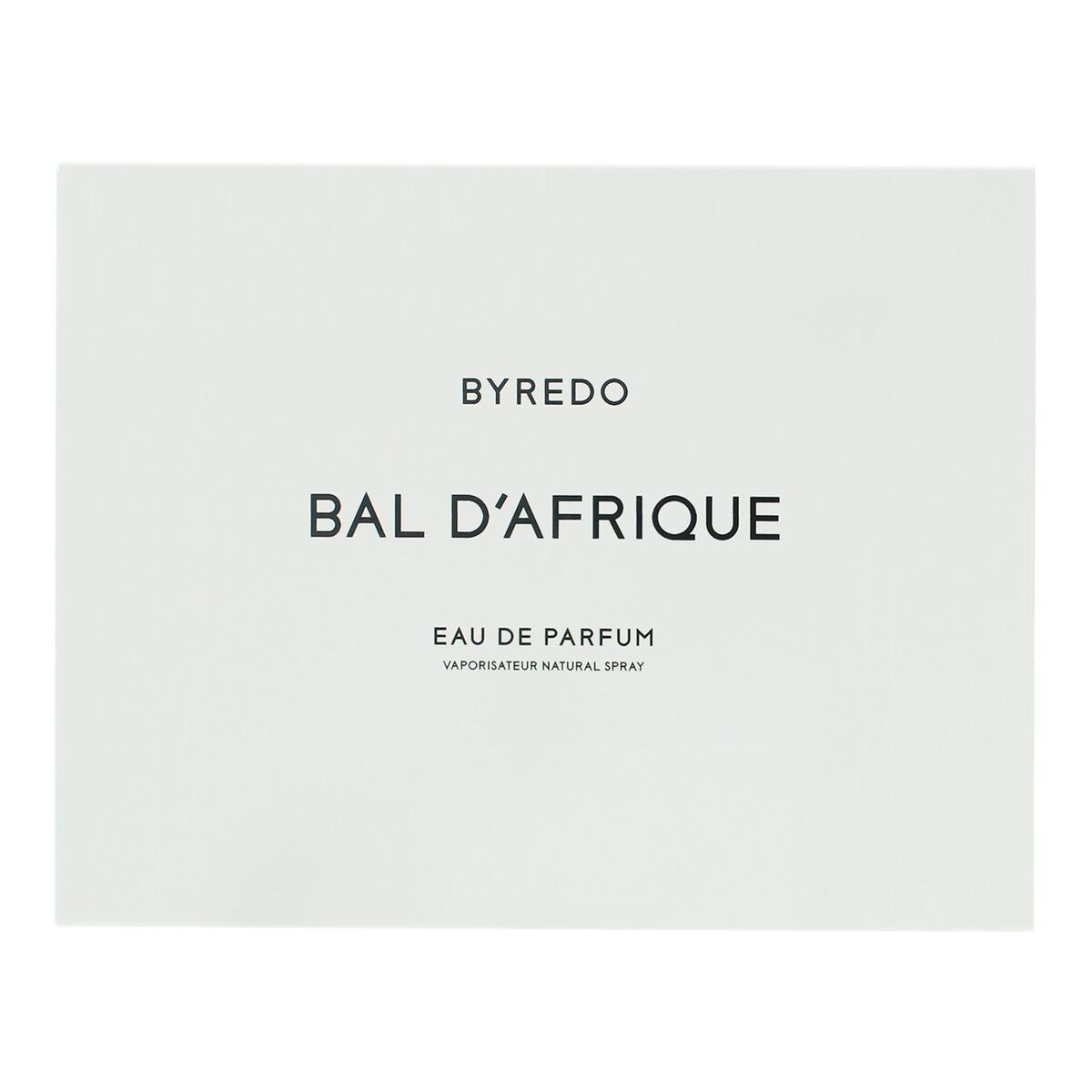 Unisex parfume Byredo BAL D'AFRIQUE EDP 100 ml