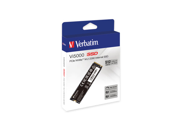 Verbatim SSD Vi5000 512GB M.2 PCI Express 4.0 x4