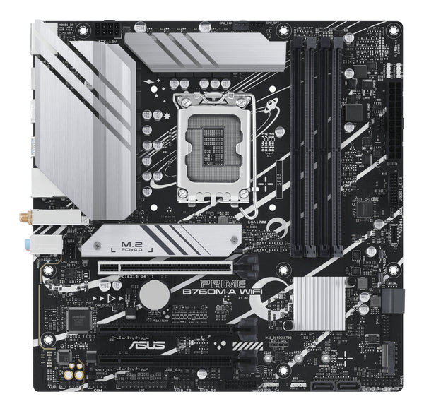 ASUS PRIME B760M-A WIFI Micro-ATX LGA1700 sokkel Intel B760