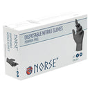 NORSE Black nitrilengangshandsker 4,5g str. 7