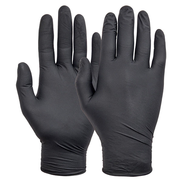 NORSE Black nitrilengangshandsker 4,5g str. 10