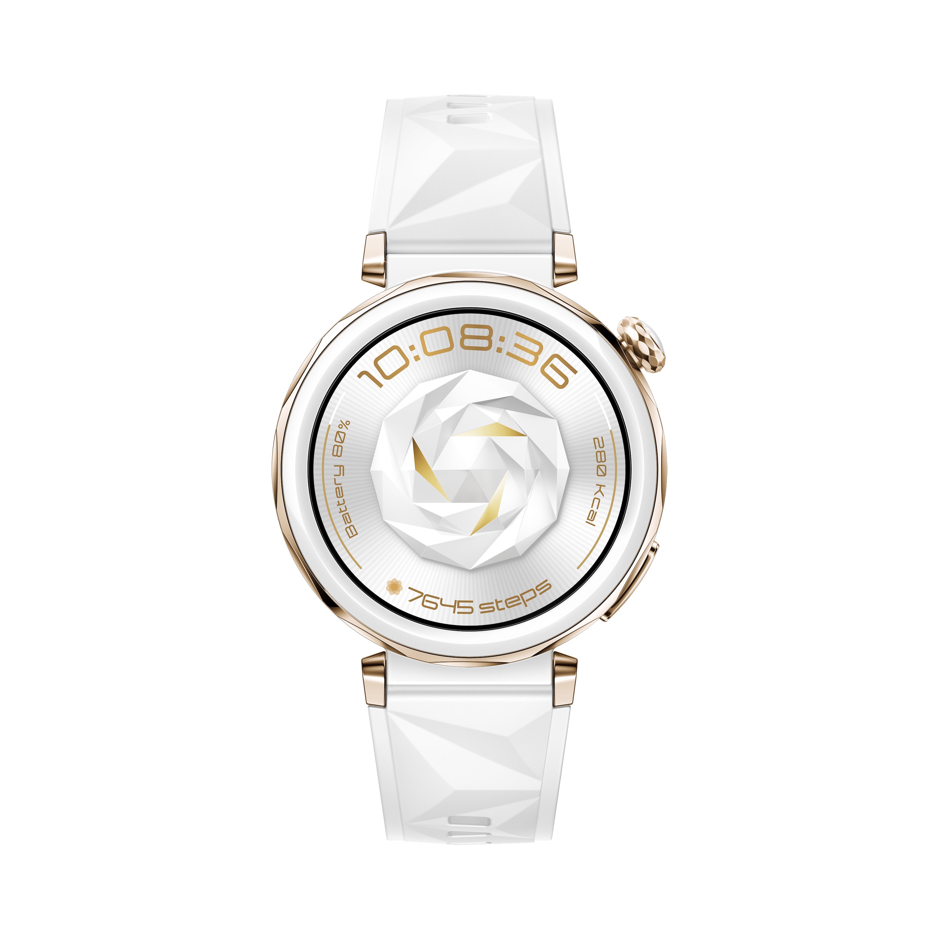 Huawei WATCH GT5 Pro 42mm 3,35 cm (1.32) AMOLED Digital 466 x 466 pixel Hvid GPS (satellit)