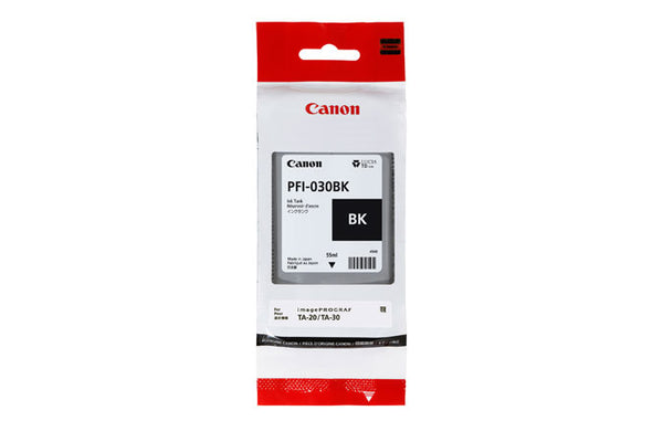Canon PFI 030BK Sort