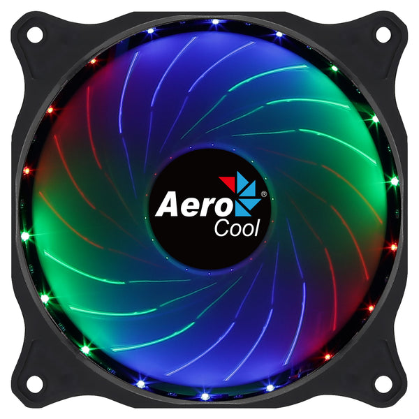 AeroCool Cosmo 12 Fan 1-pack Sort 120 mm