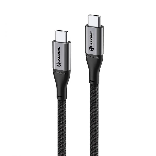 Alogic Super Ultra USB 2.0 USB Type-C kabel 3m Sort Grå