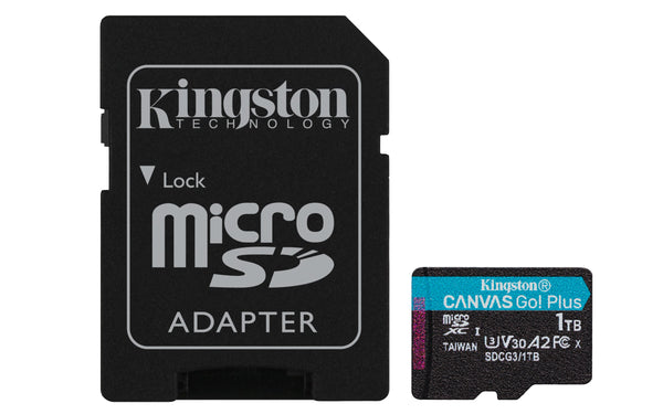 Kingston Canvas Go! Plus microSDXC UHS-I Memory Card 1TB 170MB/s