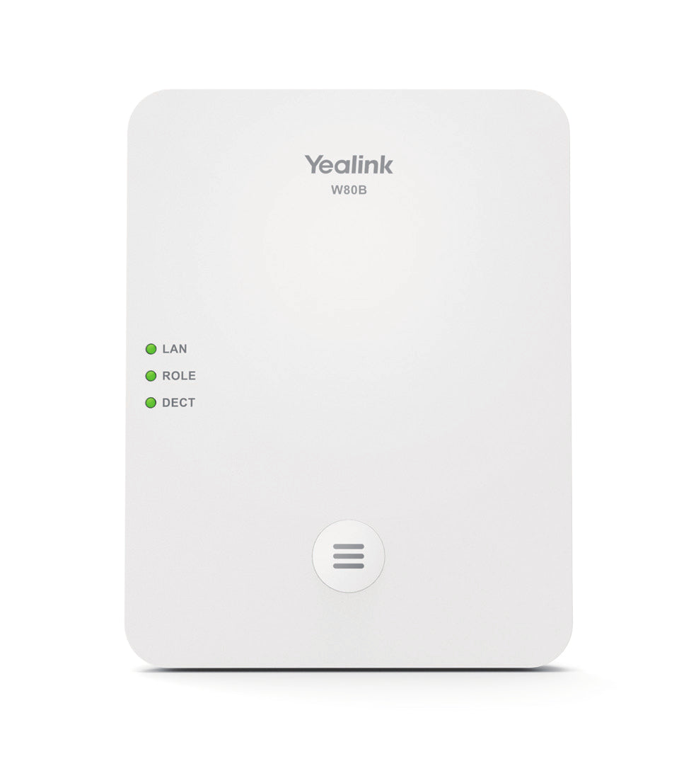 Yealink W80B Basestation til trådløs telefon / basestation til VoIP-telefon