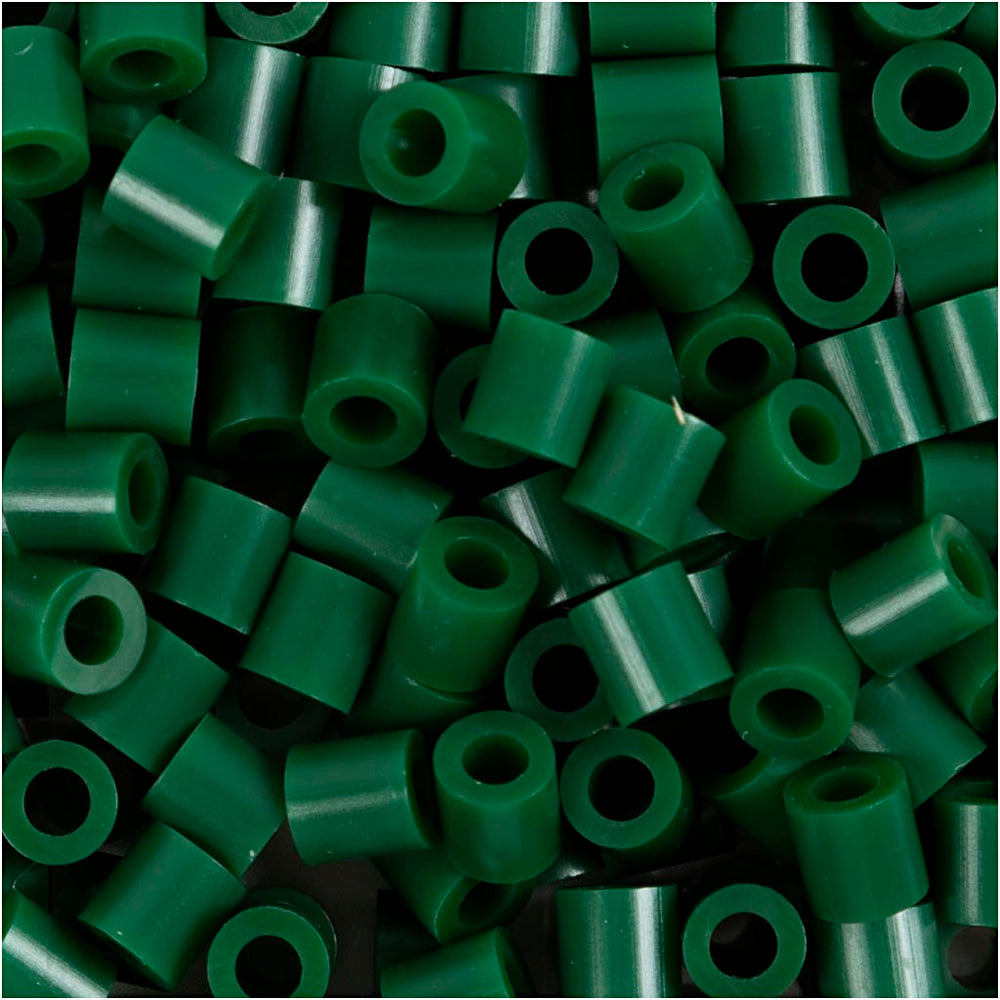 Rørperler, grøn (32255), 1100 stk./ 1 pk.
