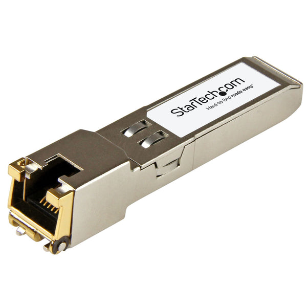StarTech.com Extreme Networks 10070H Compatible SFP Module - 1000BASE-T - 1GE   SFP to RJ45 Cat6/Cat5e Transceiver - 100m SFP (mini-GBIC) transceiver modul