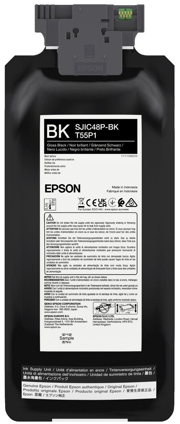 Epson T55P1 Sort Blækpakke