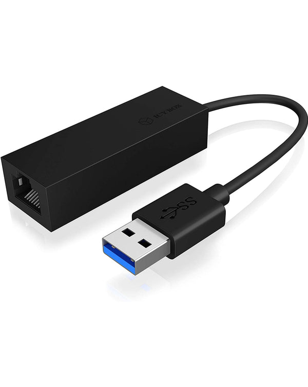 RaidSonic ICY BOX Netværksadapter SuperSpeed USB 3.0 1Gbps Kabling