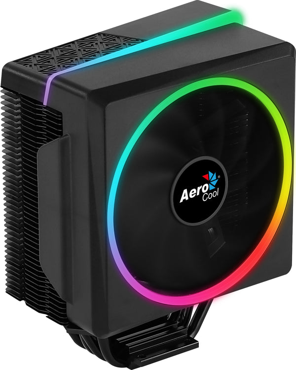 AeroCool Cylon 4 Processor-køler 1-pack Sort 120 mm
