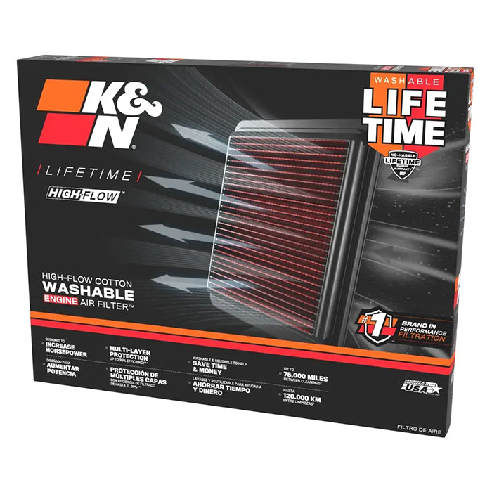 K&N luftfilter 33-2431 Ford Mustang 2011-2014
