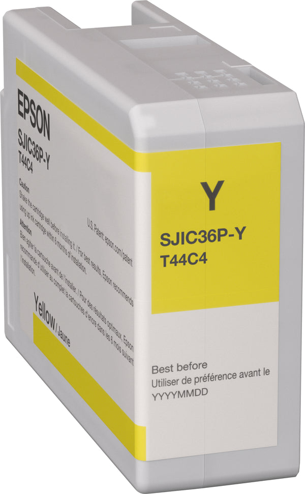Epson SJIC36P(Y) Gul Blæk C13T44C440