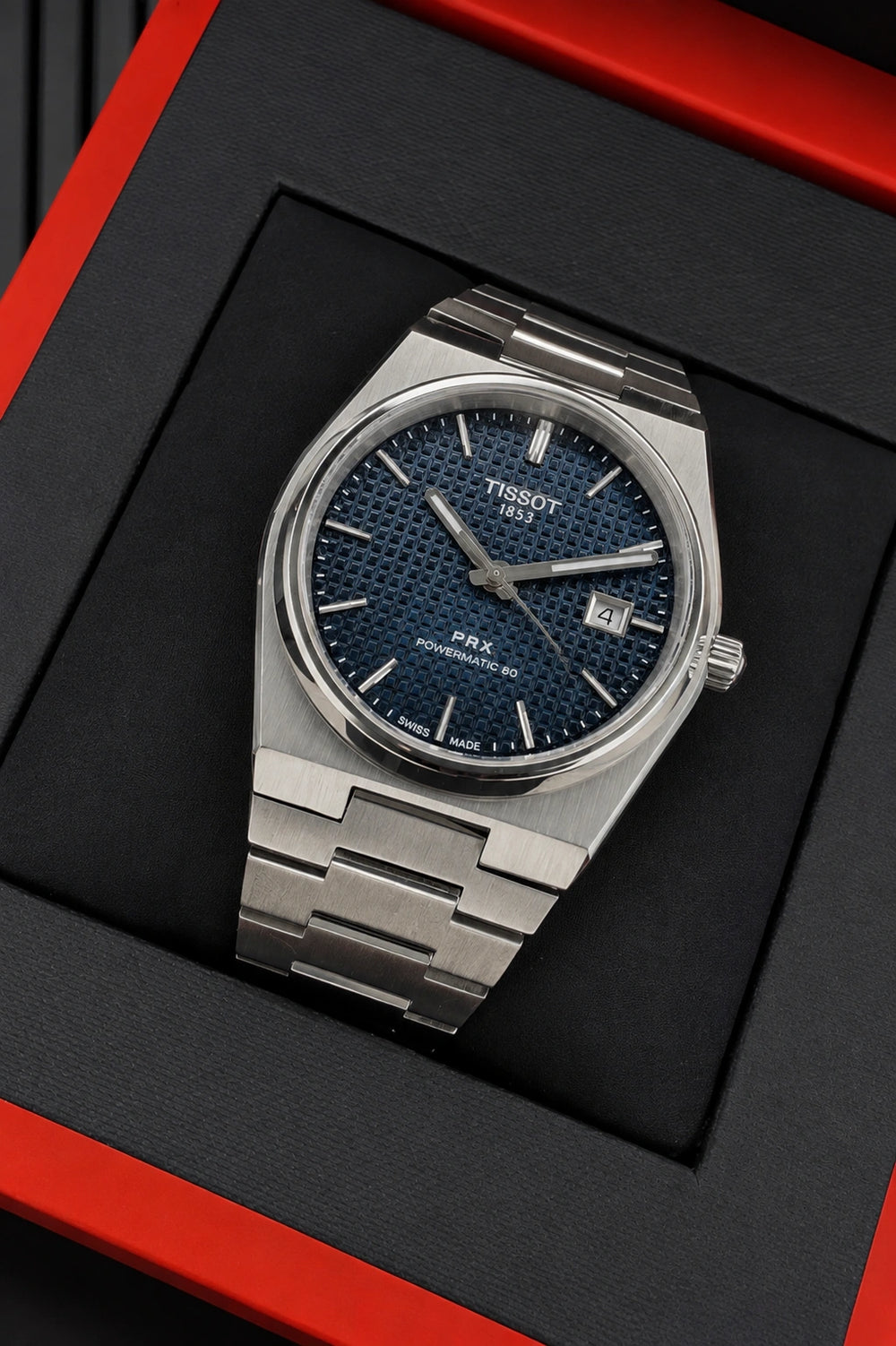 TISSOT PRX POWERMATIC 80 BLÅ T137.407.11.041.00