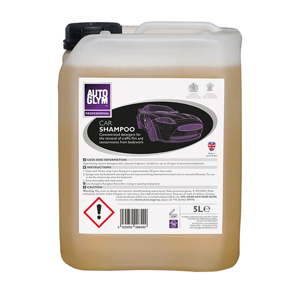 Autoglym Carshampoo No.14 5L Shampoo uden voks